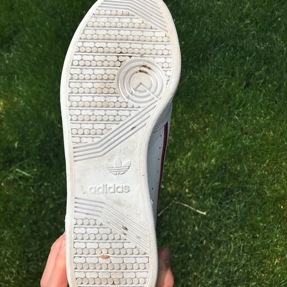 Adidas Continental 80 White/Navy/Scarlet - Picture 5 of 5